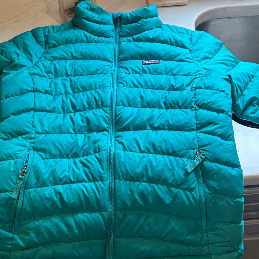 Patagonia Vibrant Blue Quilted Jacket